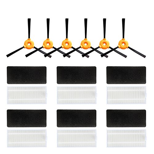 Replacement Filter & Side Brush Kit for Eufy RoboVac 11 Robotic Vacuum Cleaner