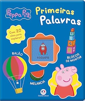 Paperback Peppa Pig - Primeiras palavras [Portuguese_Brazilian] Book