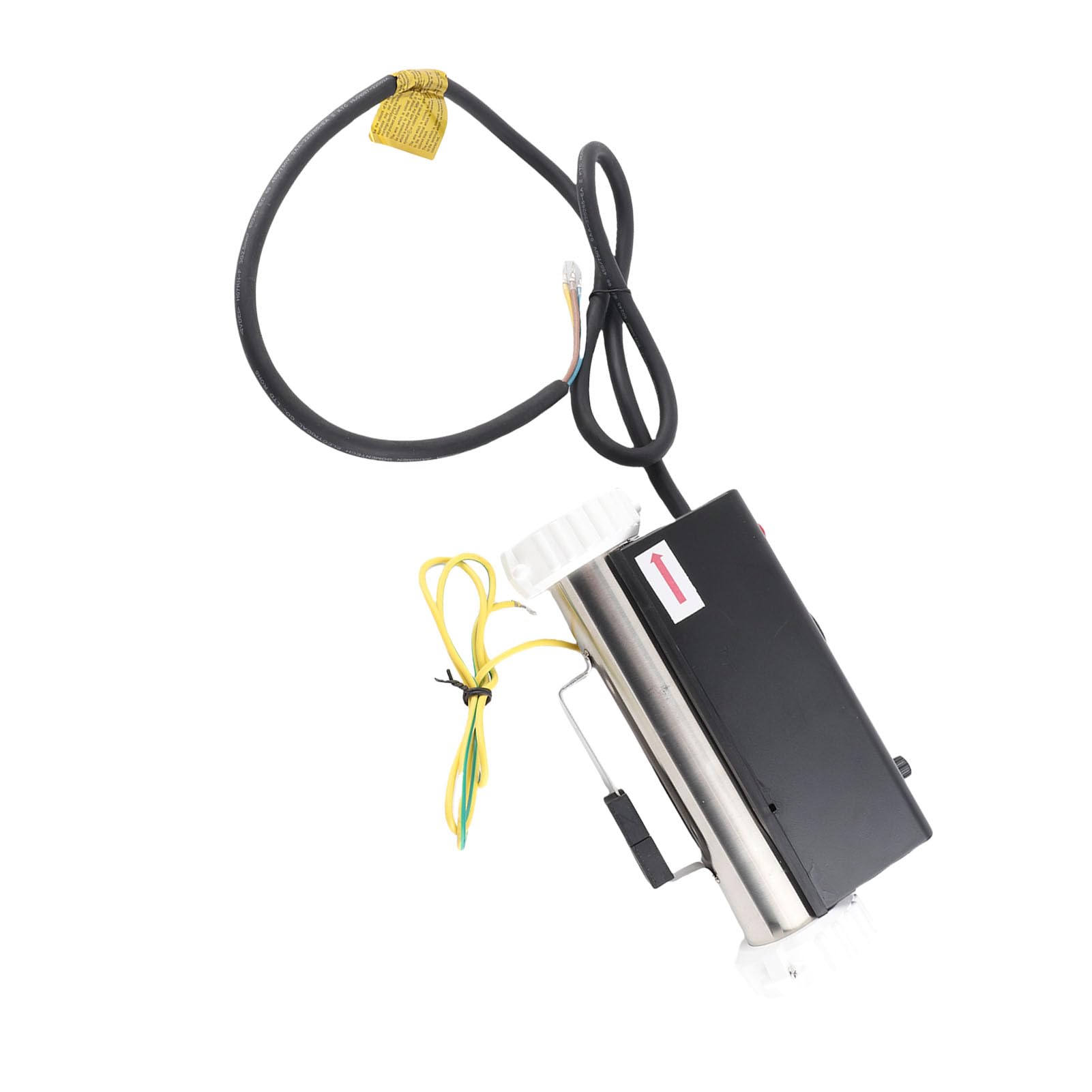 Rengue Calentador de Piscina, Calentador Eléctrico de con Control de Temperatura e Interruptor de Protección de Alta Temperatura, para Bañera de Hidromasaje y Piscina (3KW)
