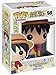 Funko POP One Piece - Monkey D. Luffy Pop! Vinyl Figure (Bundled with Compatible Pop Box Protector Case) Multicolor 3.75 inches