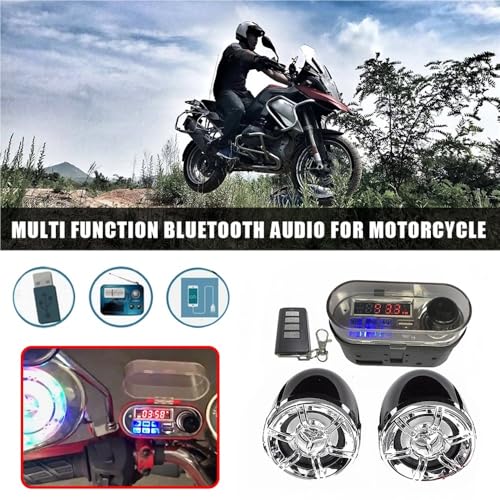 Parlante Manillar para Moto 12V con Dos Altavoces miniatura 2