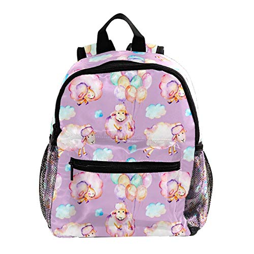 Preisvergleich Produktbild Rucksack Schafsballon Kinderrucksack Schultasche Wasserdicht für Kindergarten Vorschule Alter 3-8 Jahre alt 25.4x10x30CM