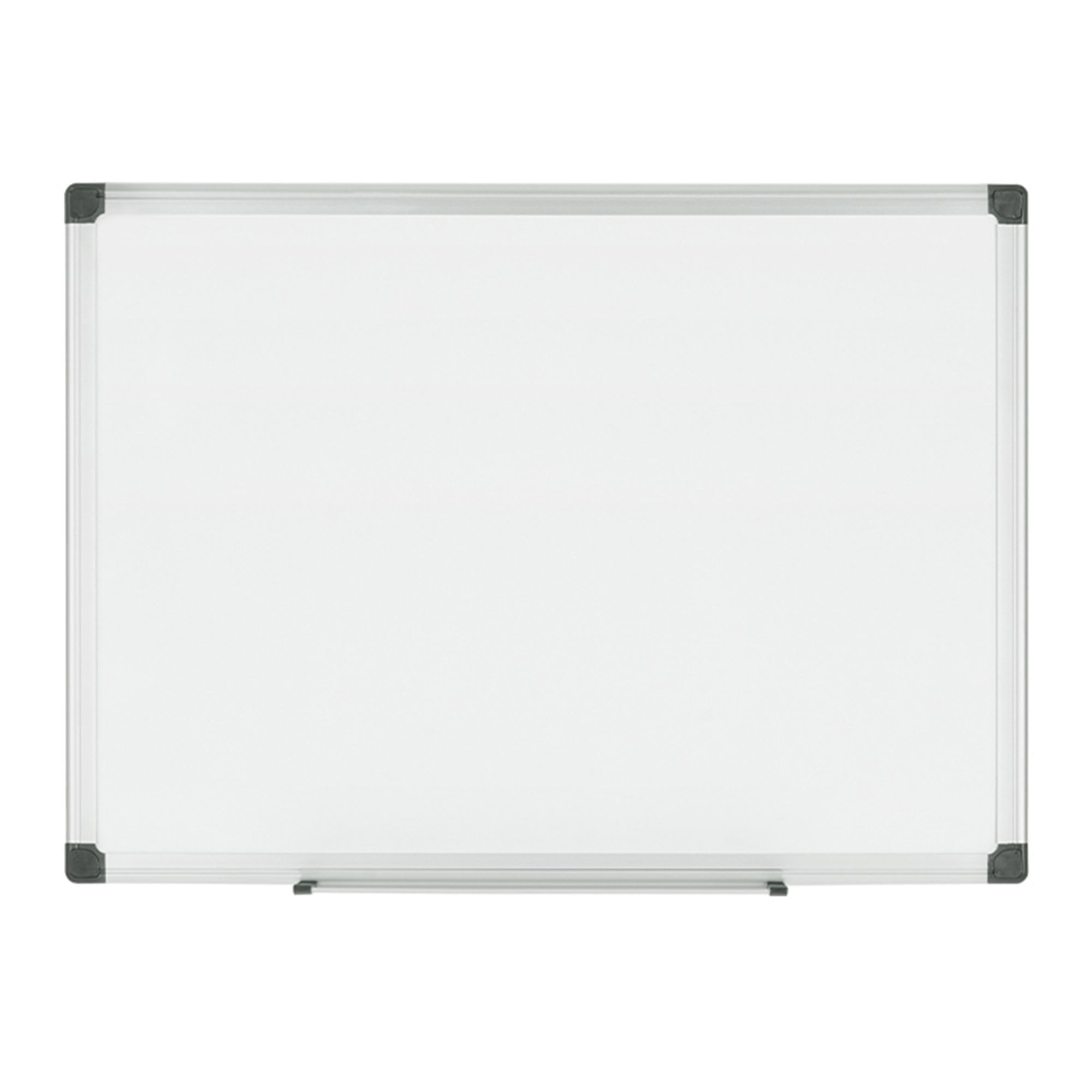 MasterVision Super Value Maya Porcelain Dry Erase Board, 2' x 3', Aluminium Frame, White (CR0601170MV)
