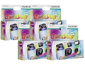 Fujifilm Quicksnap Einwegkamera 4 Stück
