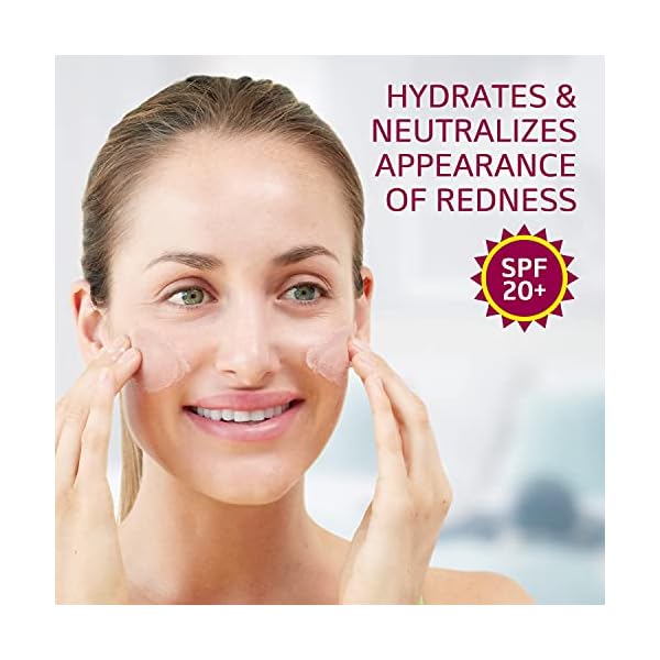 CETAPHIL Redness Relieving Daily Facial Moisturizer SPF 40, 1.7 Fl oz, Broad spectrum Sunscreen, Neutral Tint, For Redness-Prone Skin