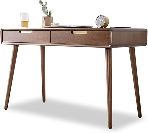 Escritorio de madera maciza para computadora de lujo, moderno, protección del medio ambiente, escritorio de estudio, escritorio de jefe, sala de