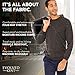 Mens Lightweight Crewneck Sweater - Dry Fit Moisture Wicking Pullover Sweaters Wine