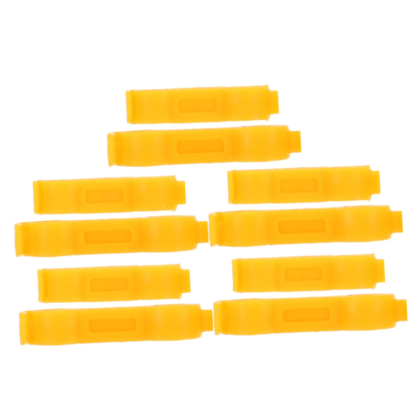 Outanaya 10pcs Bird Correction Device Chick Foot Brace Parrot Foot Alignment Tool Bird Foot Alignment Brace Birds Foot Rings Bird Leg Straightening Tool Parrot Leg Brace Yellow