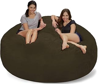 Witou Silla Super Soft Bag Silla, Muebles de Espuma Muebles Bolsa de Frijol Sofá Perezoso, Microfibra Suave, Hogar y Accesorios, Grueso, Suave y Antideslizante. (Color : Army Green)
