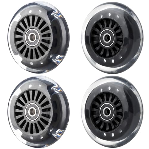 Roues de rechange pour voitures pivotantes clignotantes lumineuses et jouets Wiggle