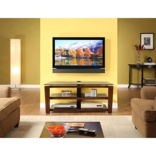 Whalen Furniture 3-in-1 Flat Panel TV Stand and Entertainment Console, 52-Inch