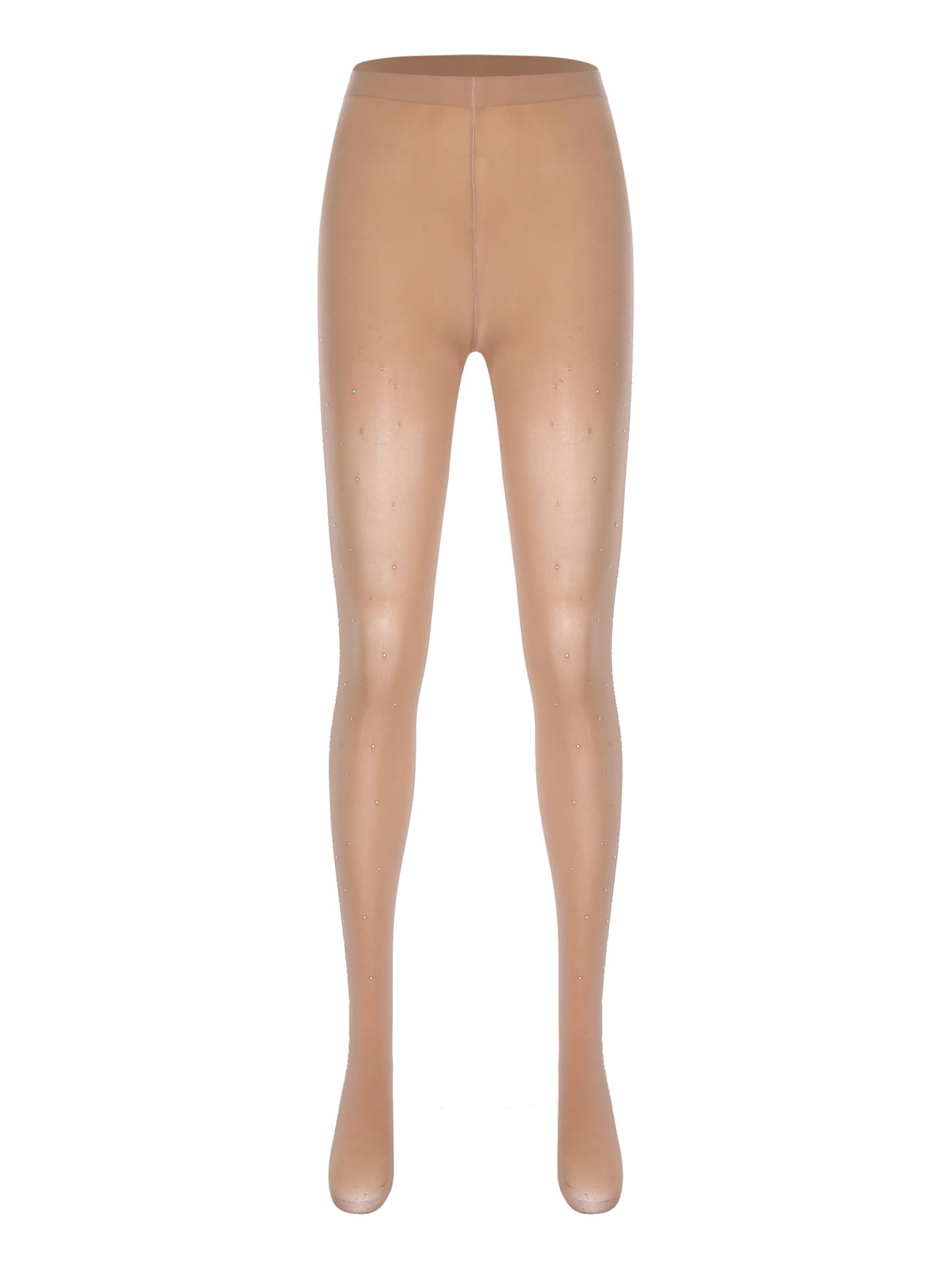 Jugaoge Vestidos de patinaje artístico para mujer, manga larga, brillantes, vestidos de baile, bloque de color, traje de gimnasia, tutú, con medias de baile, pantalones de danza