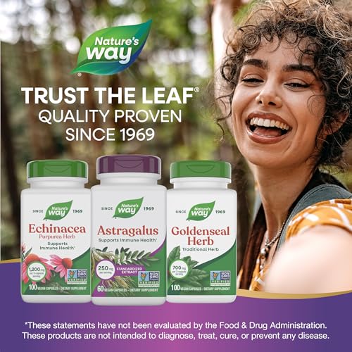 Nature's Way Astragalus Premium Extract, Supports Immune Health*, 60 ct - image 7