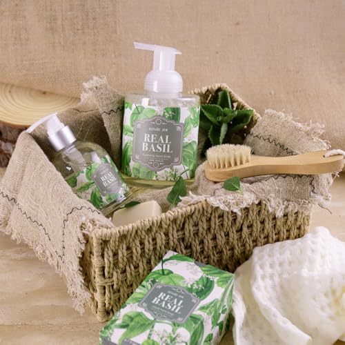 Image of ROMIIE ZOI Foaming Hand Soap, Basil, 500ml / 16.8fl.oz | With Gift Box, Gentle cleansing, nourishes skin without drying