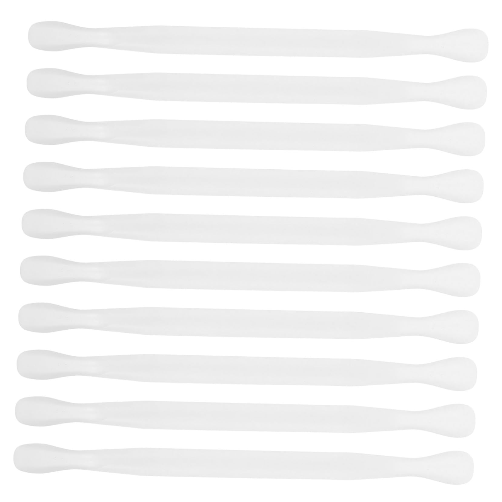 FOMIYES Sturdy Plastic Manicure Tools Pcs Cuticle Pusher and Remover Nail Art Pusher Gel Nail Polish Remover for Home Use