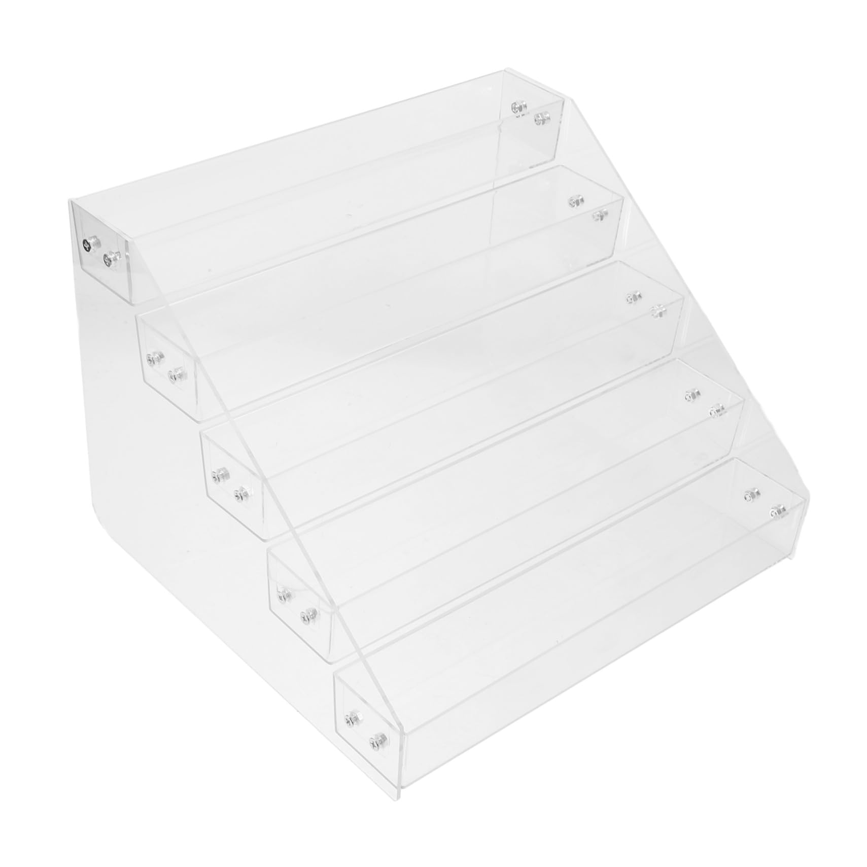 Alipis Acryl Gewürzregal 5-stufiger Vertikal Organizer für Arbeitsplatte Platzsparend und Elegant für Gewürze und Verpackungen im Laden