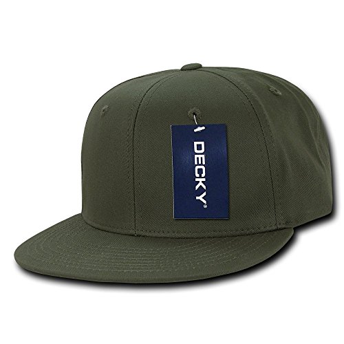 DECKY Cotton Snapbacks, Olive