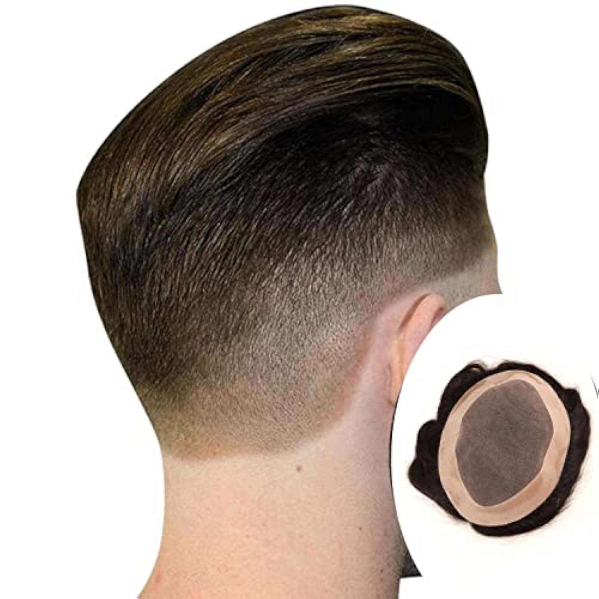 Australian Hair Patch for Men, 100% Human Hair