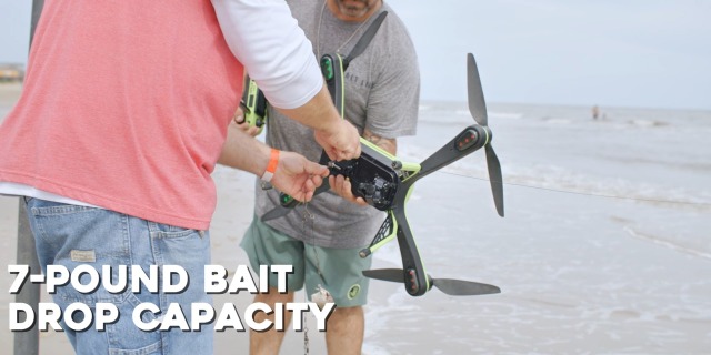 Amazon.com: Xpece Waterproof Fishing Drone. With 7 pound bait