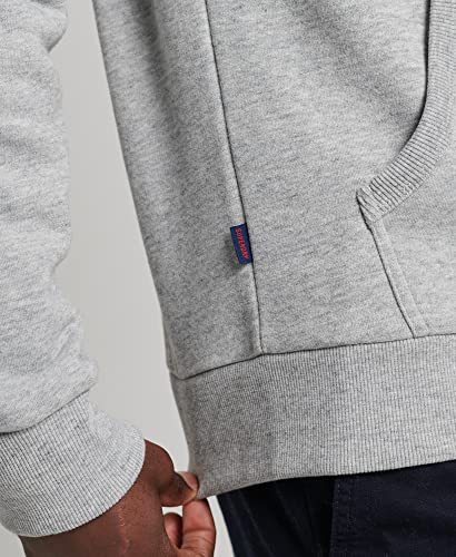 Superdry Vintage VL Classic Ziphood Gilet-Sweat-Shirt, Athletic Grey Marl, XL Homme - Image 5