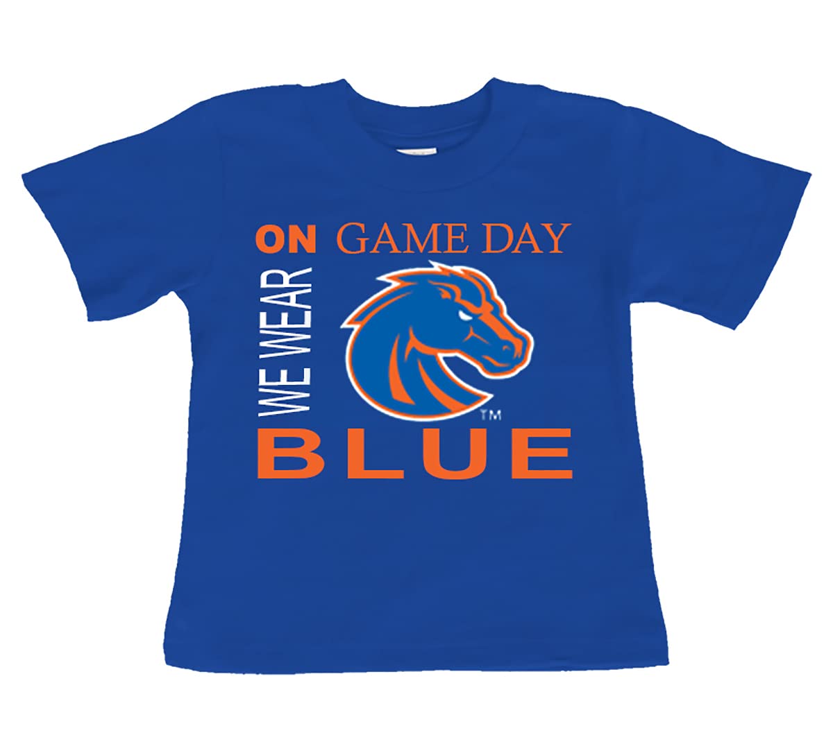 Boise State Broncos On Game Day Baby/Toddler T-Shirt (4T)