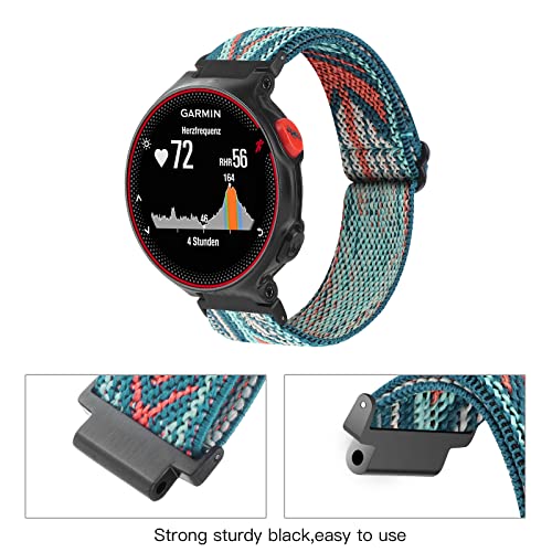 Correa elástica ajustable de nylon para reloj Garmin miniatura 2