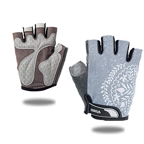 VEBE Women's Biking Cycling Gloves Non-Slip...