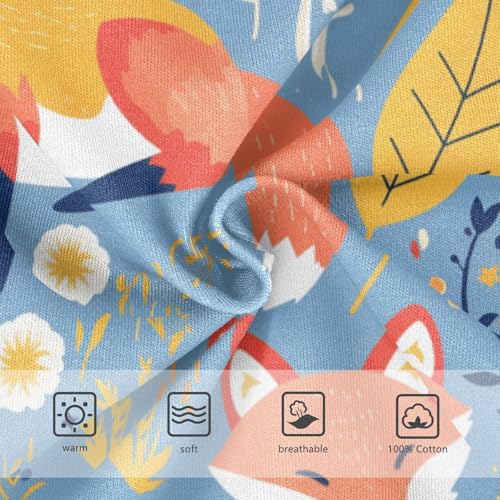 KLL Safari Animals Fox Little Boys Soft Underwear Cute Children Undies3