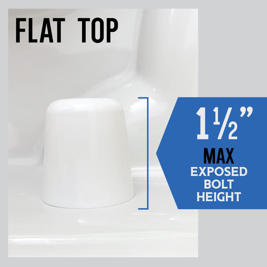 Stinky Johns Tall Toilet Bolt Caps Dont Cut Those Bolts