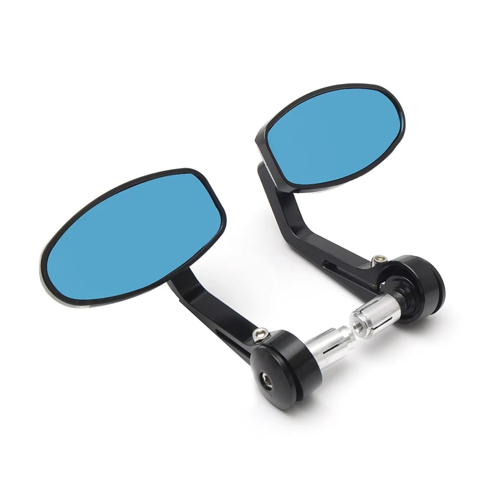 Para Triumph Speed ​​Triple2 Espejos Retrovisores Laterales Negros Para Manillar De Motocicleta CNC Moto Retrovisores