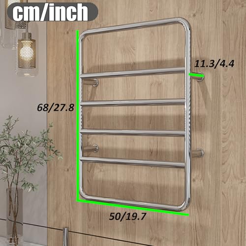 Tendedero calefactable de pared de rápido calentamiento para mantas 8