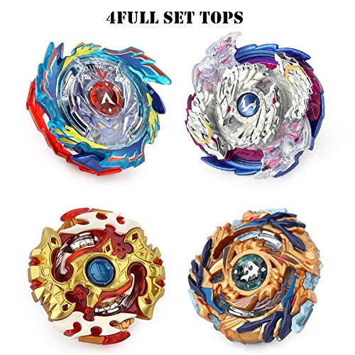 Bey Blade Burst Battle Evolution Star High Performance Spinning Top Set with 4D String Launcher Grip and Stadium Battle Set Battling Top (Yellow)