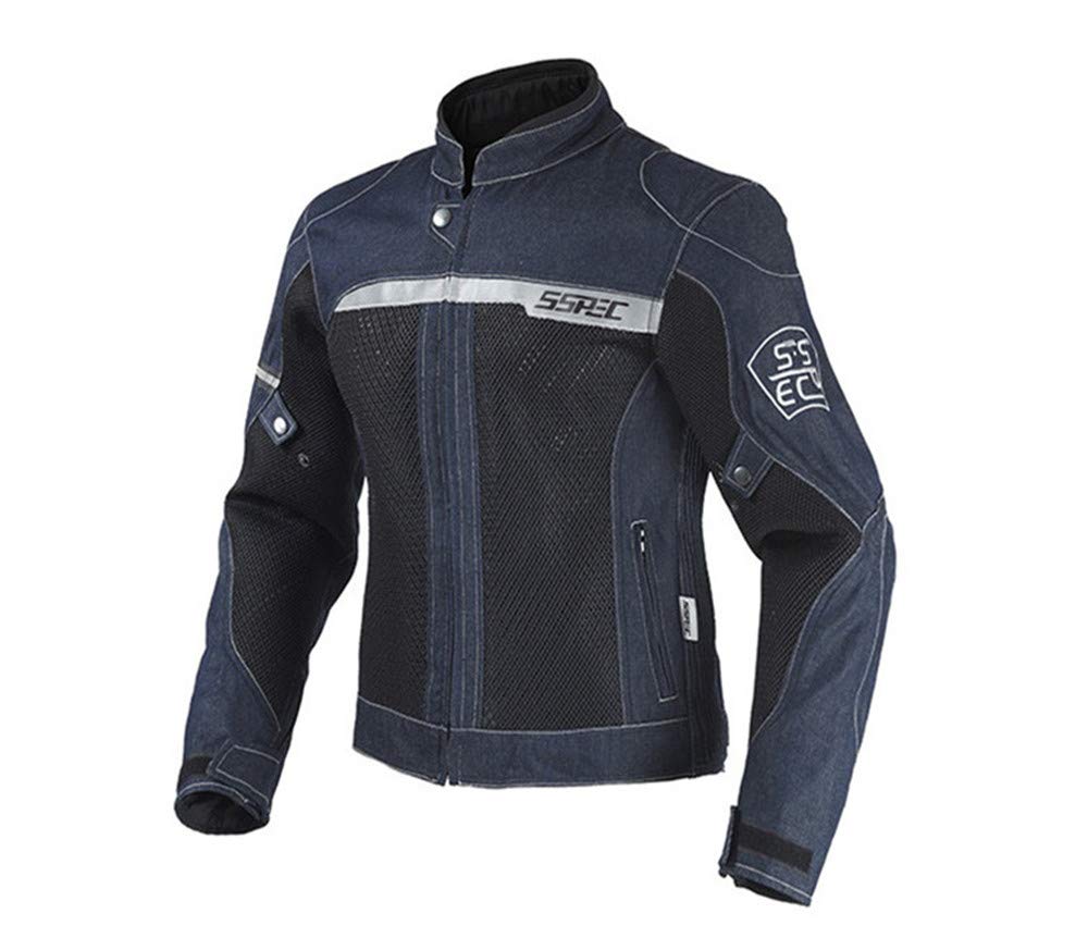 Amazon | しせい バイクジャケット デニムジャケット