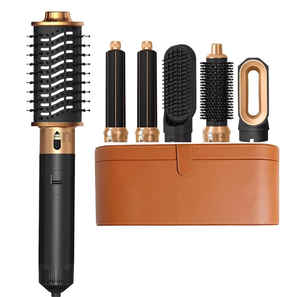 マイナスイオンヘアドライヤー ストレートブラシ カールアイロン 6in1 多機能 Amazon.co.jp: 6 in 1 ヘアドライヤーブラシ ホットコームセット