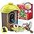 Smart Bird Feeder with Camera Outdoor: 2K Wild Bird Watching Video Cam - Unique Gifts for Nature Lover - Birds House Window at Garden IP66 Solar Charged & Squirrel-Proof Alarm