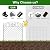5 Panels No Dig Decorative Outdoor Garden Fence for Yard, 32 in (H) x 11.8 ft (L), Rustproof Heavy Duty Metal Fence Borders for Dogs Outside, Temporary Fence, Garden Fencing Animal Barrier, Black