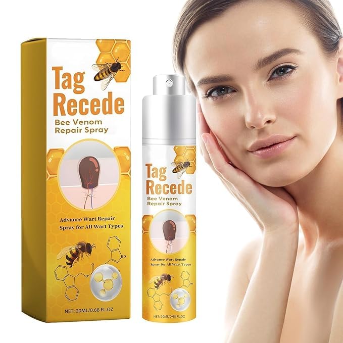 Skin Tag Removal, Tag Recede Bee Venom Treatment Spray, Bee Venom Wart and Tags Removal Treatment Spray,Lymphatic Drainage each 20ml each (1)-image-11