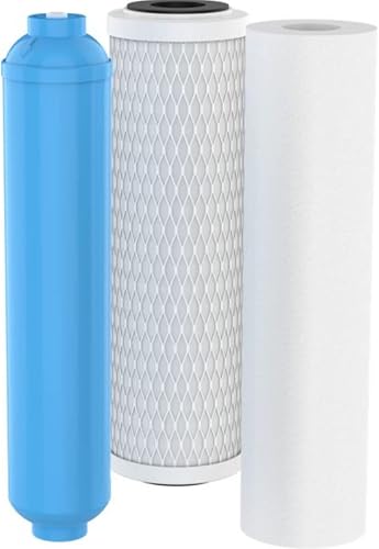 Pentair OMNIFilter ROR2050 Kit de cartucho de repuesto de ósmosis inversa, para uso con sistema de filtro de agua de ósmosis inversa OMNIFilter