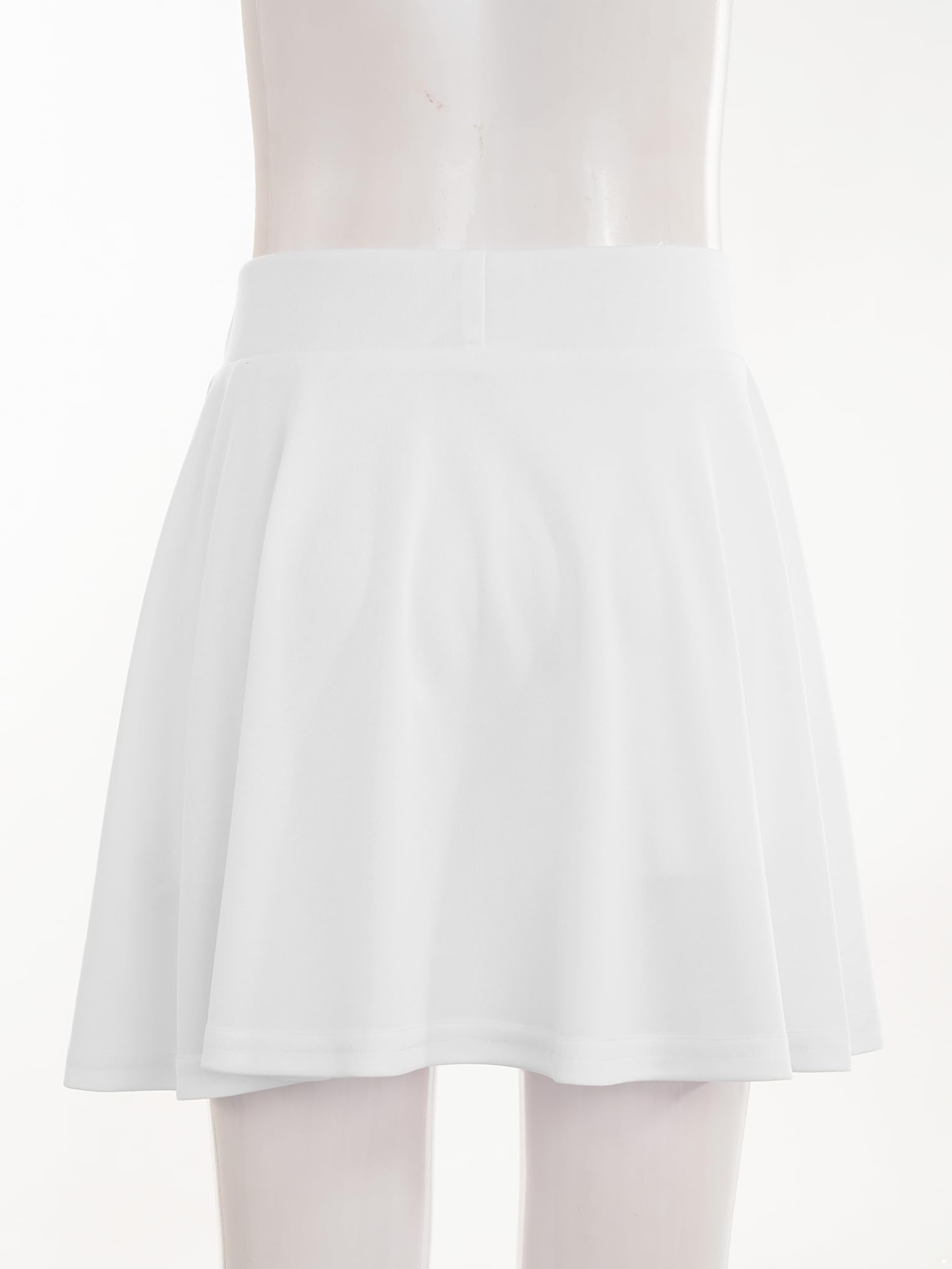 Tennisrock Bambini Bambina Gonna Sportiva Gonna Corta con Pantaloncini Gonna Pantalone Elasticizzata Sportiva per Running Tennis