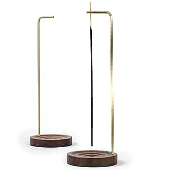 アロマ・キャンドル atomdesign INCENSE STAND BLACK WALNUT 51JqFCCHlaL._UF350,350_QL50_.jpg