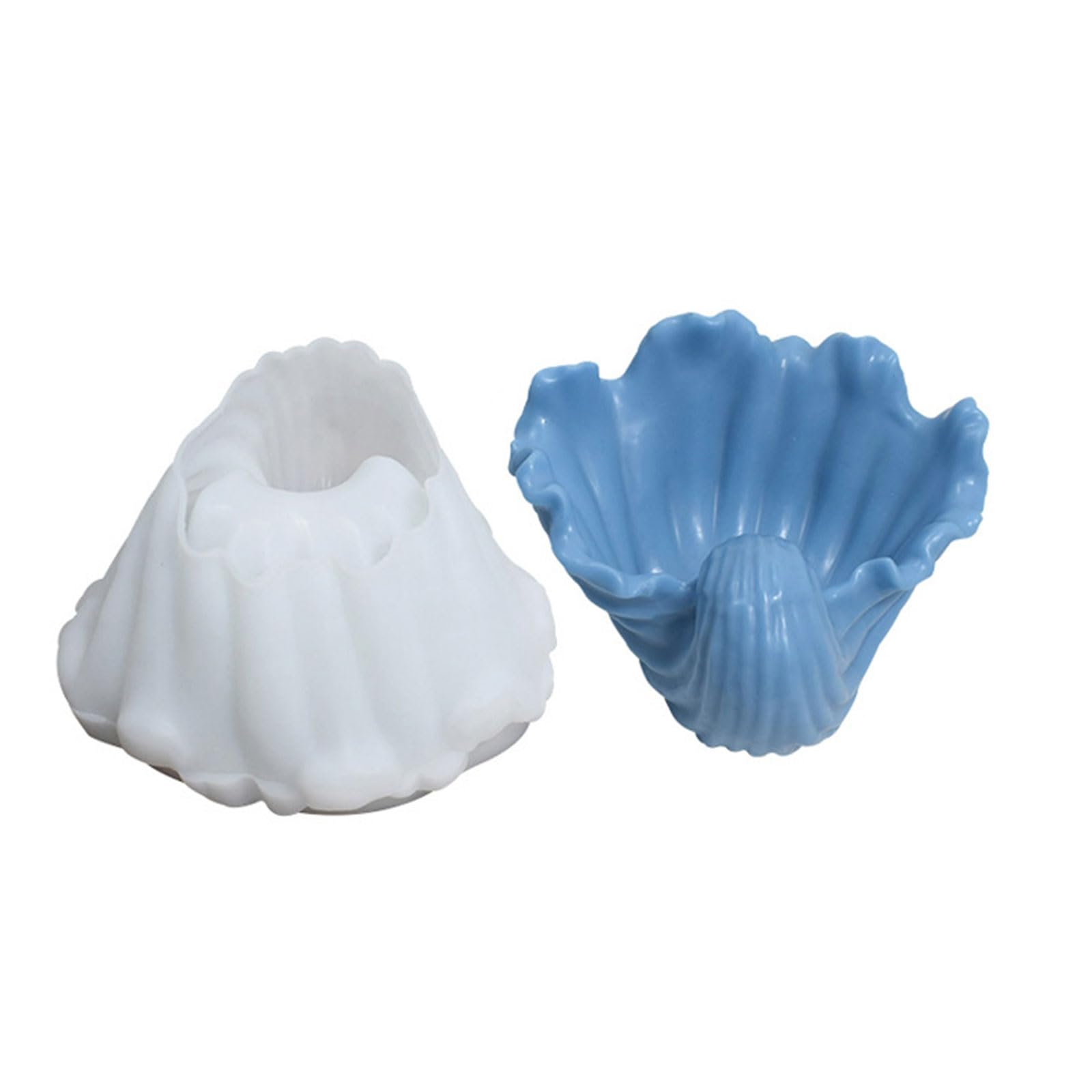 HZBB 3D Conch Silicone Molds Sea Shell Secented Jar Mold Storage Box Concrete Gypsum Resin Home Decor Mold