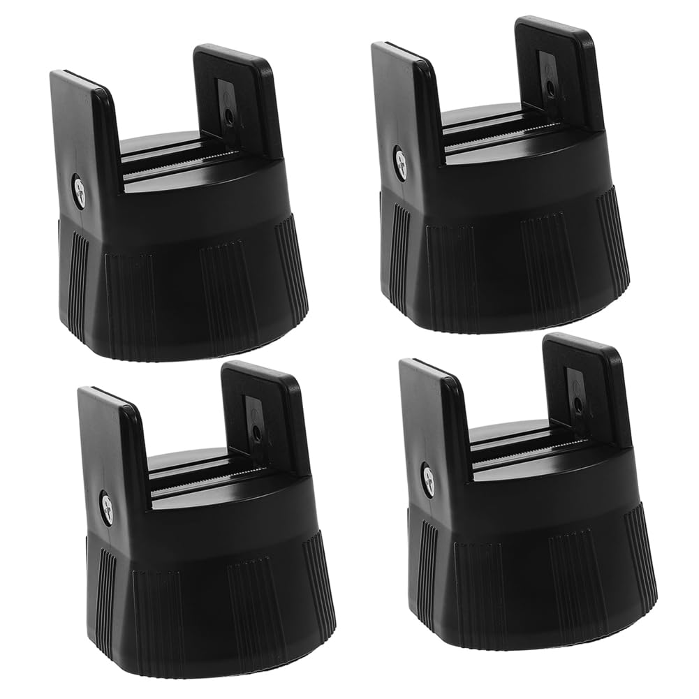 Aundhegrtt 4pcs Adjustable Furniture Risers Skid Bed Riser Feet Pads for Chairs Tables Sofas and Beds Easy Installation