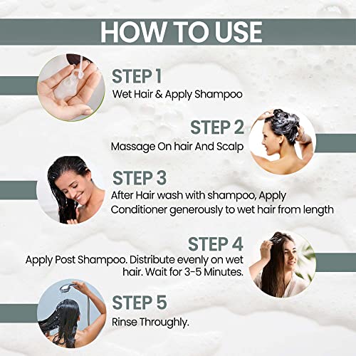 Image of Damage Repair Shampoo & Conditioner Set | Sulfate-Free | All-in-One Combo for Smoother, Damaged Hair | 250ml Each