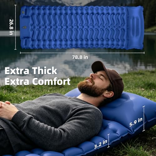 NOWTOWIN Ultralight Camping Air Mattress