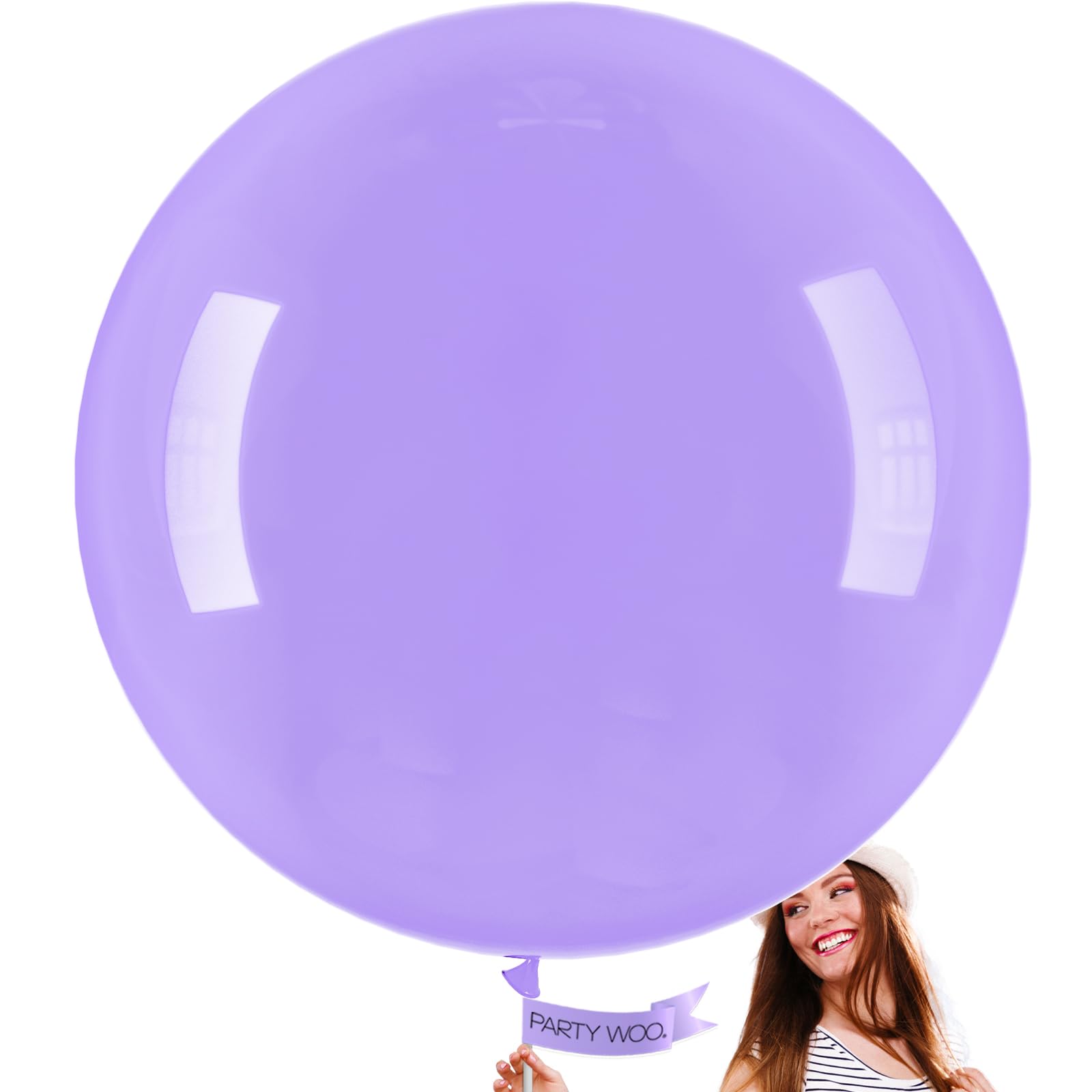 Amazon.com: PartyWoo Lavender Balloons 4pcs 36 Inch Light Pastel