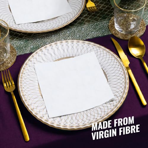 Image of 10on Lite Soft Tissue Paper Napkin, 100 Pulls -1 Ply, Size 27x 30cms -Ultra Soft & Absorbent