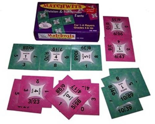 Match Wits - Division and Remainder Facts Game