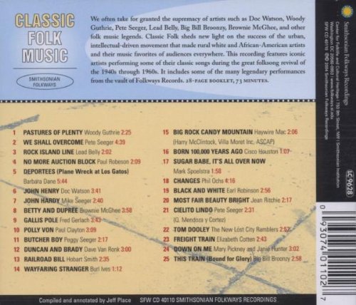 Vista 2 de Classic Folk From Smithsonian Folkways Recordings