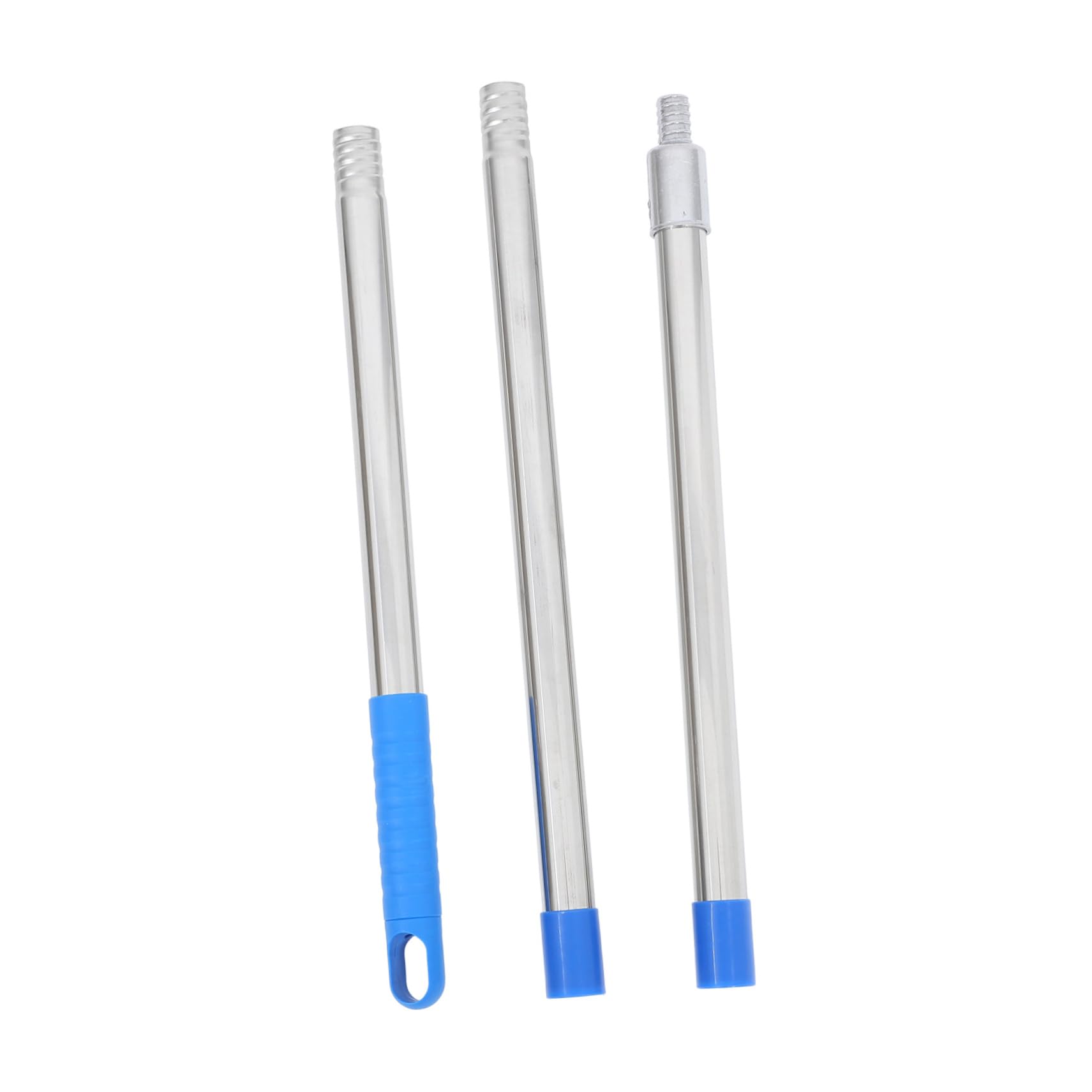 Angoily 5sets Asta Telescopica Inossidabile Estensione Per Rulli e Pennelli Per Pittura Strumento Per Accesso Zone Alte Design Rimovibile Per Facile Trasporto e Stoccaggio