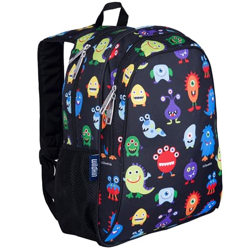 Wildkin 15 Inch Backpack for Boys/Girls Monsters